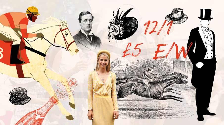 Photo montage of The Epsom Derby